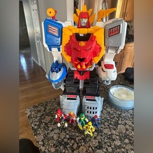 Power rangers playset